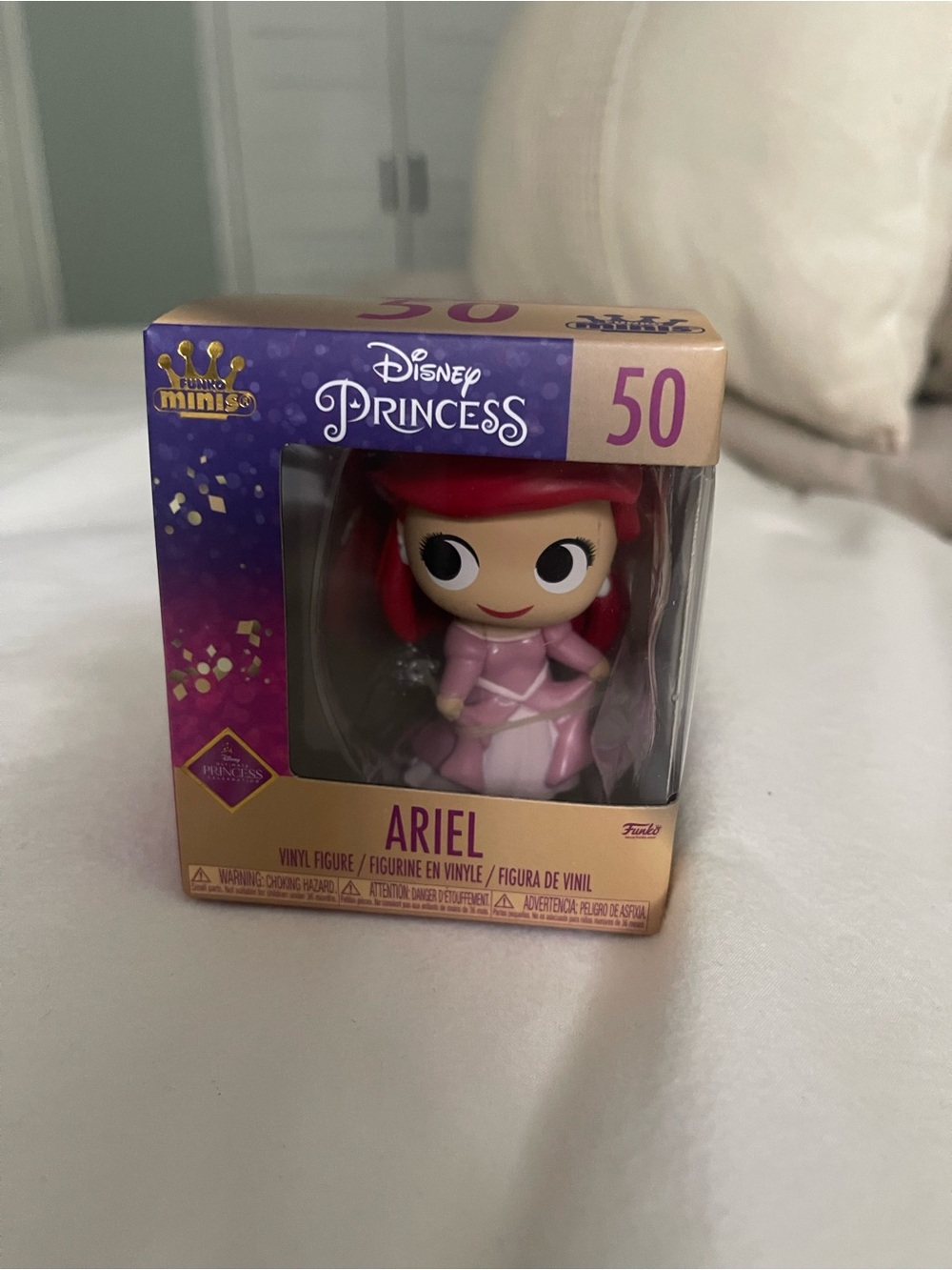 COLLECTIBLE- UNOPENED 50th Anniversary Princess Ariel Funko Pop - Mini funky